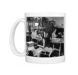 Library Office 1947 Photo Mugs