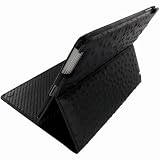 Produkt-Bild: Piel Frama Tasche Cinema - iPad 2 Straussenleder Pr&auml;gung schwarz