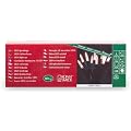Konstsmide 6303-100 LED Minilichterkette (50 warm wei�e Dioden, Retro Design, 230V, 3.8W, f�r innen, gr�nes Kabel)
