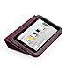 GMYLE(R) Purple PU Leather Slim Folio Magnetic Flip Stand Case Cover with Sleep/Wake Function for Barnes & Noble Nook HD 7