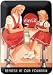 Coca-Cola Fountain Metal Switch Plate Cover Coke