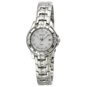 Seiko Women's Diamond Silver-Tone Watch #SXDA31