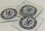 Review Official Football Merchandise  / Chelsea FC Glass Coasters