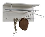 FMD 441-001 Garderobe Spot - B/H/T: 72.0 x 35.0 x 29.5 cm, Wei�