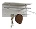 SB-Design 441-001 Garderobe Spot - B/H/T: 72.0 x 35.0 x 29.5 cm, Weiß