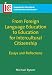 Book From Foreign Language Education to Education for Intercultural Citizenship: Essays and Reflections (Languages for Intercultural Communication & Educat