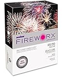 Boise Fireworx Color Copy/Laser Paper, 20 lb, Letter Size (8.5 x 11), Echo Orchid, 500 Sheets (MP2201-OR)