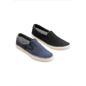 Buy KingSize Big and Tall Cotton Canvas Slip-On Shoes by KingSize