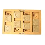 Click for more about Dog Brick Wooden Puzzle Dog Toy Treat Nina Ottosson - .