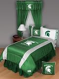 Michigan State University Spartans Bedding Queen Set