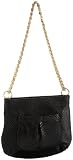 Lauren Merkin Tess Snake-Print Evening Bag