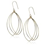 By Boe Large Infinity Oval Earrings 14k Gold F