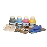 4 Samsung CLP-300N Toner Refill Kits also for CLP-300 CLP-C300A CLP-M300A CLP-Y300A CLP-K300A INCLUDES RESET CHIPS