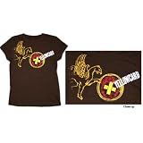 Buy Yellowcard - SHIELDS WoMens T-shirt - Brown by Yellowcard