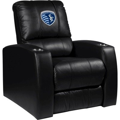 Home Theater Recliner with MLS Logo Panel Team: Sporting Kansas City Home Theater Recliner with MLS Logo Panel Team: Sporting Kansas City