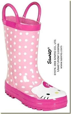 Western Chief - Kid's Hello Kitty Dotted Cutie Rain Boots