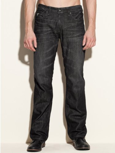 GUESS Desmond Jeans in Night Vision Wash, 32 I, NIGHT VISION WASH (32 / 32) GUESS Desmond Jeans in Night Vision Wash, 32 I, NIGHT VISION WASH (32 / 32)