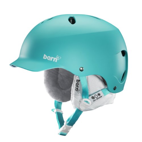 Bern Unlimited Women's Lenox EPS Matte Finish Snow Helmet with White Liner