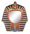 King Tut Mirror - Cold Cast Resin - 8" Height