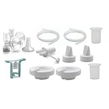Ameda Purely Yours Replacement Parts Kit with One-Hand Manual Breastpump BPA FREE - Large (30.5mm)/ Insert (28.5mm)