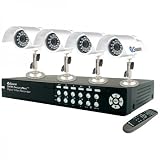 Swann Communications DVR9-SecuraNet Maxi Day/Night Kit 9 Channel DVR &4 Day Night Color Cameras
