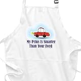 My Prius is smarter then your Ford - Cars, Trucks, Planes, and Trains BBQ Apron