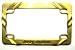 Harley Davidson License Plate Frame~ Rare Vintage Frame~ Made Of Solid Brass!
