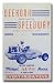1947 Seekonk Speedway Midget Racing Poster Print
