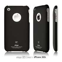 elago iPhone 3G/3GS Slim Fit Case - Black + Universal Dock Adapter included