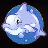 Youth Long-Sleeve T-Shirt : Dolphin - Trendy - Litho Glitter
