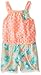 Little Lass Girls' Romper Tulip Flaps