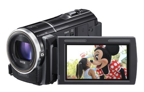 Sony HDRPJ260V High Definition Handycam 8.9 MP Camcorder with 30x Optical Zoom, 16 GB Embedded Memory and Built-in Projector (2012 Model)