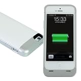 Hy+ iPhone5�p �o�b�e���[�P�[�X �[�d�� 2000mAh HY-IPJ1 �����C���z���P�[�u���t���@iTunes�����\�@�z���C�g