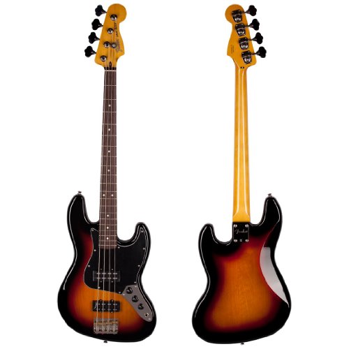 Fender Modern Player Jazz Bass®, 3 Tone Sunburst, Rosewood Fretboard