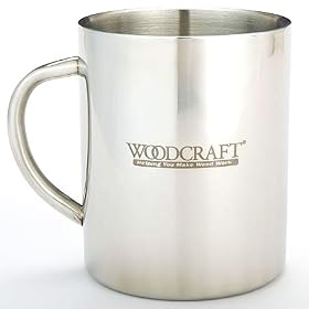 Woodcraft 15oz Shop Mug Insulated Stainless Steel
