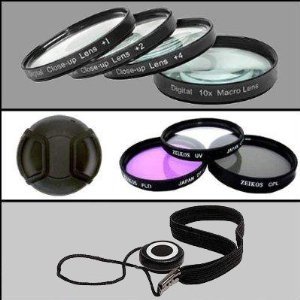 Professional Filter Kit For Nikon D3100 Digital Slr Camera With 18-55mm Lens