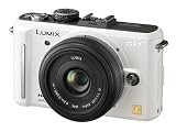 Panasonic デジタル一眼カメラ GF1 レンズキット(20mm/F1.7パンケーキレンズ付属) シェルホワイト DMC-GF1C-W
