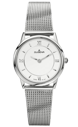 Dugena Damen-Armbanduhr XS Basic Analog Edelstahl 4460439 Preisvergleich