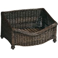 Lux Hundesofa Hundekorb Schilfrohr 85x55x46cm