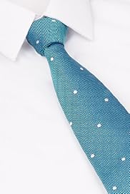 Savile Row Inspired Pure Silk Spotted Tie