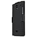 Sharp Aquos Crystal Protective Hard Case w/ Holster [Black] Rugged Heavy Duty Shockproof Case w/ Holster & Belt Clip