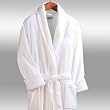 White XXL Terry Bathrobe. Heavy 24oz. Full Length 54 Inches