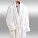 White XXL Terry Bathrobe. Heavy 24oz. Full Length 54 Inches