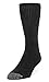 Galiva Men's Cotton Extra Soft Crew Cushion Socks - 3 Pairs, Large, Black