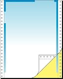 Produkt-Bild: Sigel 26246 Computer-Briefbogen 12"x240 mm (A4 hoch), 80/57/0 g, 500 S&auml;tze 2fach