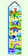 Dinosaurland Canvas Growth Chart by Olive Kids
