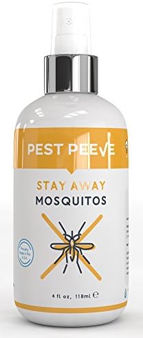 Stay Away Mosquitos - Natural Mosquito, Insect and Bug Repellent - DEET Free, Repel & Defend Spray - Eco-friendly and Safe for the Family (4 oz)