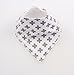 BayBee Bandana Drool Bib, Organic Cotton w/ Snaps, Unisex, Single Cute Baby Gift