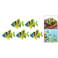 Como 5 PCS Plastic Fish Decoration Aquarium Tank Ornament