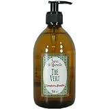 Green Tea Marseille Liquid Soap in Pump Bottle - Traditional Provence Soap